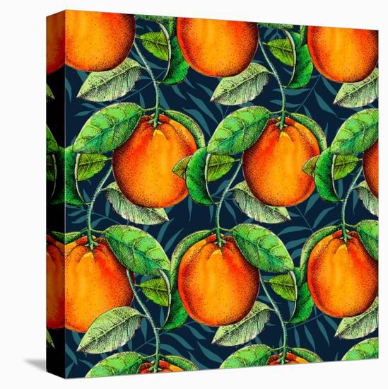 Andalucian Oranges, 2017-Andrew Watson-Stretched Canvas