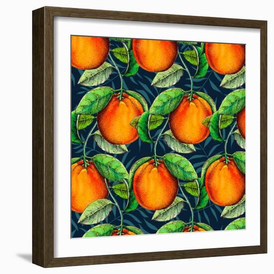 Andalucian Oranges, 2017-Andrew Watson-Framed Giclee Print