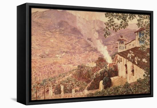 Andalusian Dovecote, 190-Antonio Piccinni-Framed Stretched Canvas