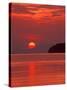 Andaman Sea Glows With Reflected Sunset, Thailand-Merrill Images-Stretched Canvas