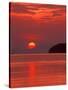 Andaman Sea Glows With Reflected Sunset, Thailand-Merrill Images-Stretched Canvas