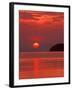 Andaman Sea Glows With Reflected Sunset, Thailand-Merrill Images-Framed Premium Photographic Print