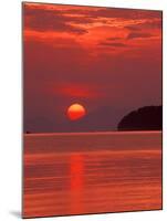 Andaman Sea Glows With Reflected Sunset, Thailand-Merrill Images-Mounted Premium Photographic Print