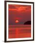 Andaman Sea Glows With Reflected Sunset, Thailand-Merrill Images-Framed Photographic Print