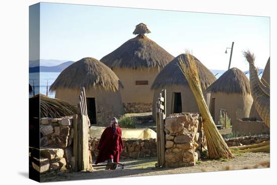 Andean Eco-Village Inca Utama, Lake Titicaca, Huatajata, Bolivia-Kymri Wilt-Stretched Canvas