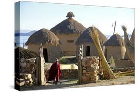 Andean Eco-Village Inca Utama, Lake Titicaca, Huatajata, Bolivia-Kymri Wilt-Stretched Canvas