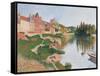 Andelys-Paul Signac-Framed Stretched Canvas