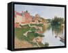 Andelys-Paul Signac-Framed Stretched Canvas