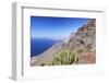 Anden Verde, West Coast with Puerto De Las Nieves and Faneque Mountain, Gran Canaria-Markus Lange-Framed Photographic Print