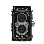 Old School Classic Tlr Camera-andeo-Art Print