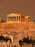 Acropolis and Parthenon from Filopappou Hill, Athens, Greece-Anders Blomqvist-Framed Stretched Canvas