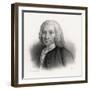 Anders Celsius Swedish Astronomer Gave His Name to Centigrade Temperature Scale-J.g. Sandberg-Framed Art Print