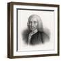 Anders Celsius Swedish Astronomer Gave His Name to Centigrade Temperature Scale-J.g. Sandberg-Framed Art Print