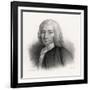 Anders Celsius Swedish Astronomer Gave His Name to Centigrade Temperature Scale-J.g. Sandberg-Framed Art Print