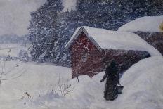 Snowstorm, 1897-Anders Kongsrud-Giclee Print