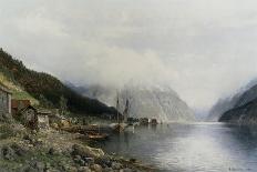 A Tranquil Day, 1888-Anders Monsen Askevold-Stretched Canvas