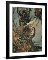 Andersen: Little Mermaid-Edmund Dulac-Framed Giclee Print