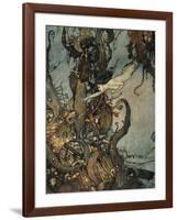 Andersen: Little Mermaid-Edmund Dulac-Framed Giclee Print