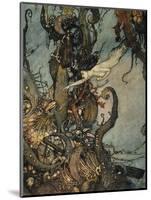 Andersen: Little Mermaid-Edmund Dulac-Mounted Premium Giclee Print