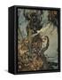 Andersen: Little Mermaid-Edmund Dulac-Framed Stretched Canvas