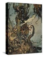 Andersen: Little Mermaid-Edmund Dulac-Stretched Canvas