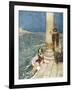 Andersen: Little Mermaid-Edmund Dulac-Framed Giclee Print