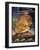 Andersen: Little Mermaid-Jennie Harbour-Framed Giclee Print