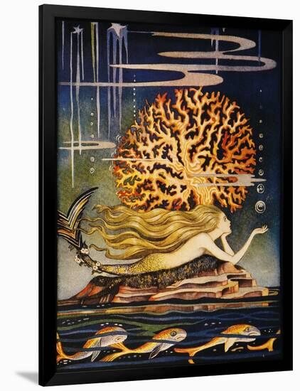 Andersen: Little Mermaid-Jennie Harbour-Framed Giclee Print