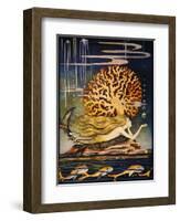 Andersen: Little Mermaid-Jennie Harbour-Framed Giclee Print