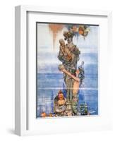 Andersen: Little Mermaid-W. Heath Robinson-Framed Giclee Print