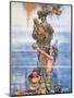 Andersen: Little Mermaid-W. Heath Robinson-Mounted Giclee Print