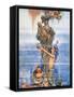 Andersen: Little Mermaid-W. Heath Robinson-Framed Stretched Canvas