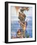 Andersen: Little Mermaid-W. Heath Robinson-Framed Giclee Print