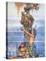 Andersen: Little Mermaid-W. Heath Robinson-Stretched Canvas