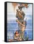 Andersen: Little Mermaid-W. Heath Robinson-Framed Stretched Canvas