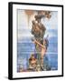 Andersen: Little Mermaid-W. Heath Robinson-Framed Giclee Print