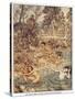 Andersen: Little Mermaid-Arthur Rackham-Stretched Canvas