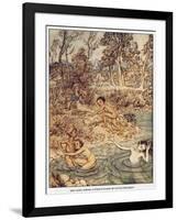 Andersen: Little Mermaid-Arthur Rackham-Framed Giclee Print