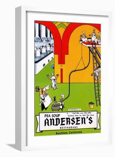 Andersen's Pea Soup-Forbell-Framed Art Print