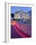 Anderson Bridge, Fullerton Hotel, Financial District, Marina Bay, Singapore-Rainer Mirau-Framed Photographic Print