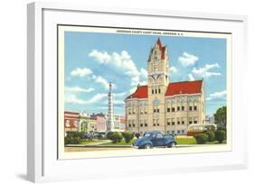 Anderson County Courthouse-null-Framed Art Print