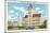 Anderson County Courthouse-null-Mounted Art Print