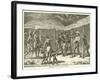 Andersson's Visit to a Bechuana Village-null-Framed Giclee Print