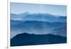 Andes Mountain Range with Glaciers, Southern Chile-Pete Oxford-Framed Photographic Print