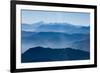 Andes Mountain Range with Glaciers, Southern Chile-Pete Oxford-Framed Photographic Print