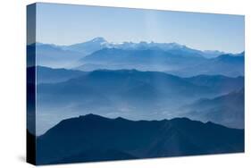 Andes Mountain Range with Glaciers, Southern Chile-Pete Oxford-Stretched Canvas