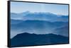 Andes Mountain Range with Glaciers, Southern Chile-Pete Oxford-Framed Stretched Canvas