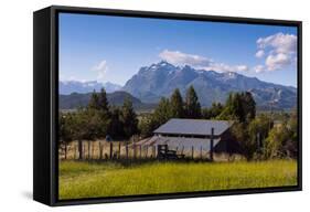 Andes Mountains in Chubut, Patagonia, Argentina, South America-Michael Runkel-Framed Stretched Canvas