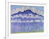 Andey Mountain, Vue from Bonneville, 1909-Ferdinand Hodler-Framed Giclee Print