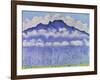 Andey Mountain, Vue from Bonneville, 1909-Ferdinand Hodler-Framed Giclee Print